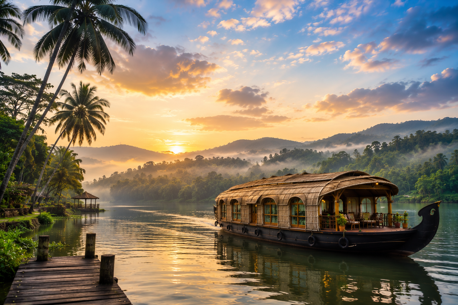Kerala Scenic Escape - Munnar, Thekkady &amp; Alleppey Houseboat photo 2