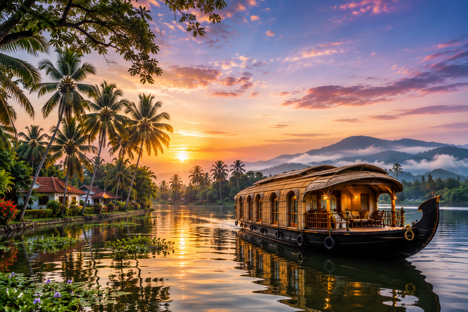 Kerala Scenic Escape - Munnar, Thekkady &amp; Alleppey Houseboat photo 3