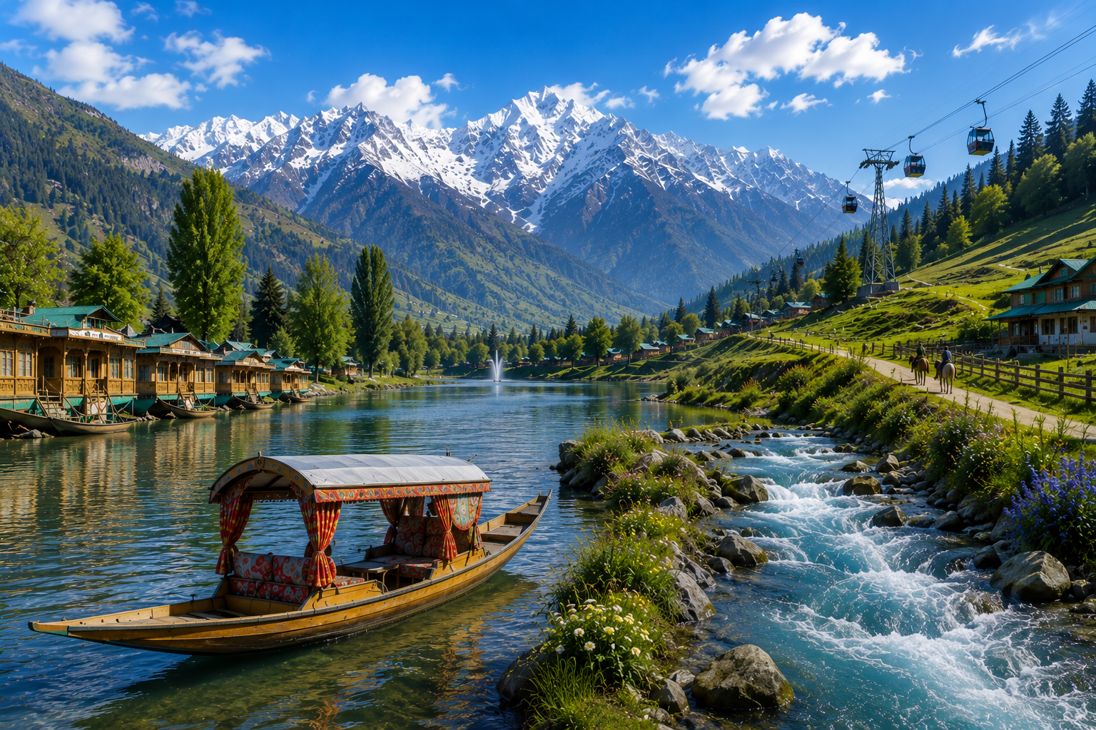 Kashmir Scenic Escape - Srinagar, Gulmarg, Pahalgam &amp; Sonamarg photo 5