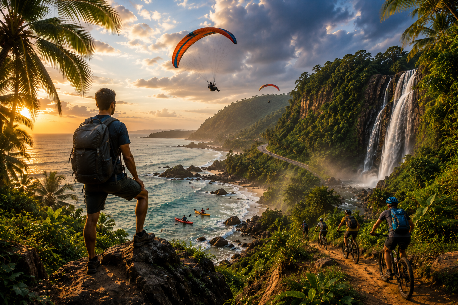 Goa Coastal Retreat - North, South &amp; Dudhsagar