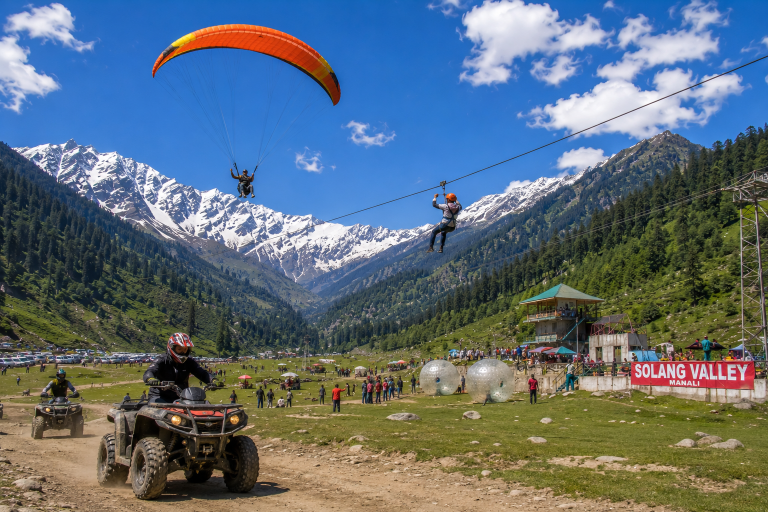 Manali Scenic Escape — Solang Valley, Atal Tunnel &amp;amp;amp;amp; Sissu photo 4